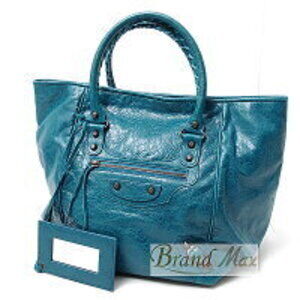 Balenciaga The Sunday Sheepskin Blue
